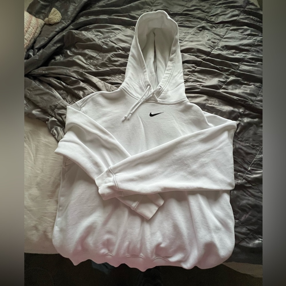 White Nike Hoodie